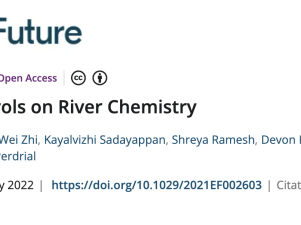 The Climate Control on River Chemistry