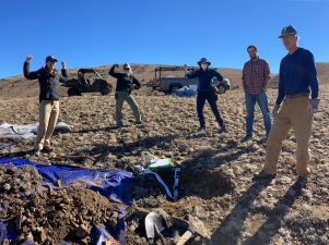 Geomicro cluster: the Reynolds Creek done with field work!